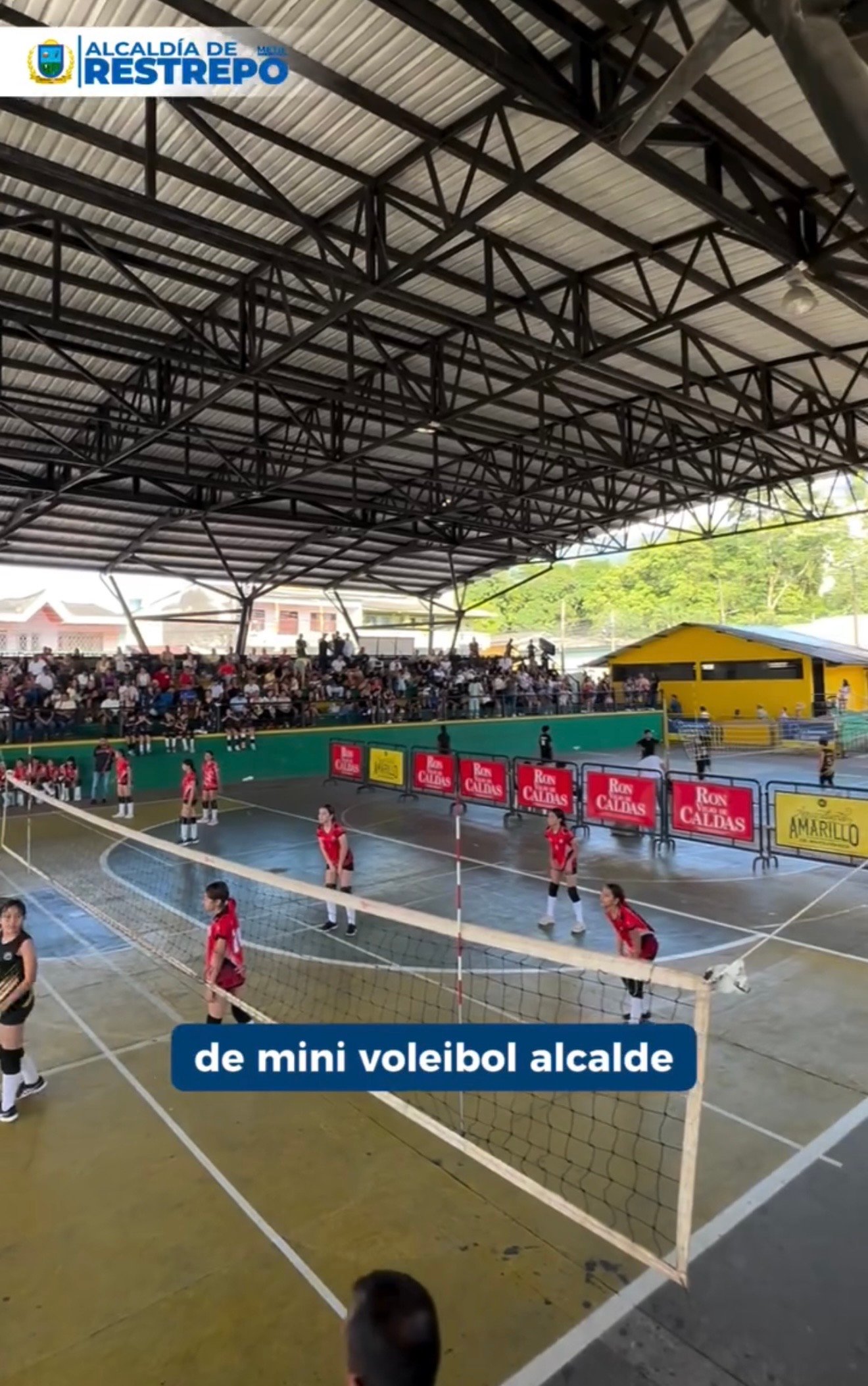 Restrepo fue sede del Festival Semillas del Voleibol, categoría Mini