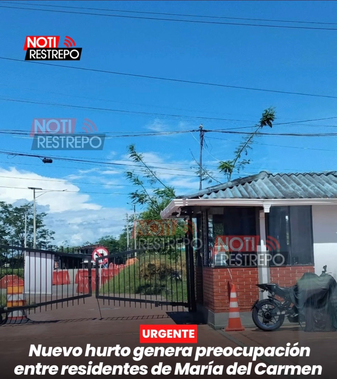 Nuevo hurto genera preocupación entre residentes de María del Carmen